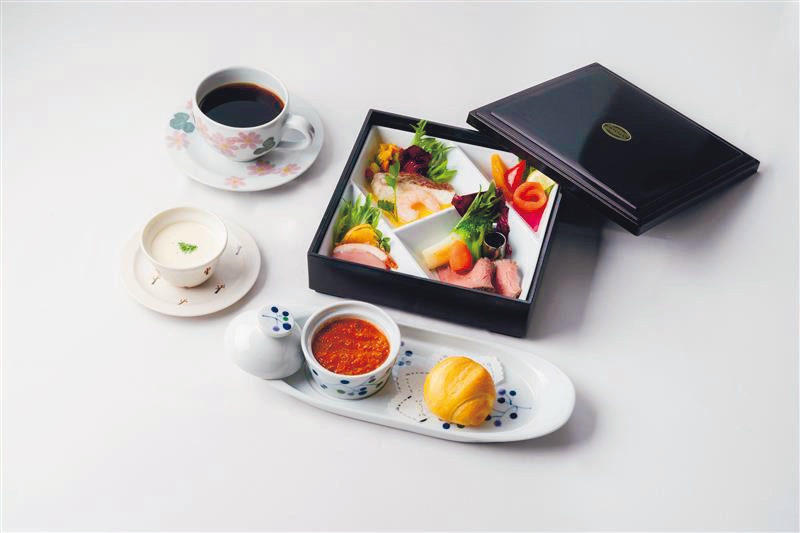 列車内昼食（月替わりですので内容の変更があります）　イメージ