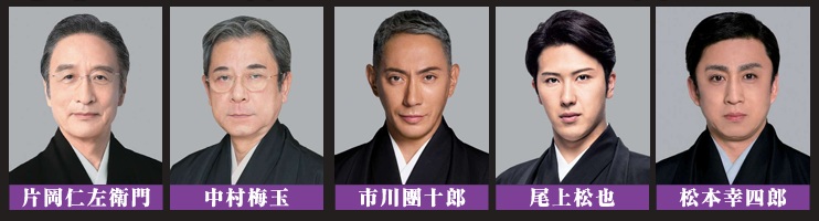 七月大歌舞伎　主な役者