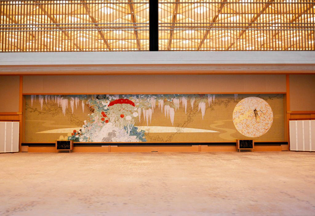 京都迎賓館 藤の間 　出典：内閣府ホームページ（https://www.geihinkan.go.jp/kyoto/)